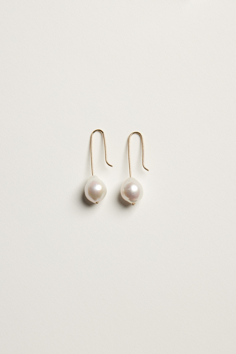Stella Baroque Pearl Earrings | 9K Yellow Gold| Natasha Schweitzer