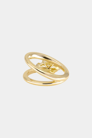 Natasha East West Marquise Diamond Wrap Ring | 18K Gold | Natasha Schweitzer