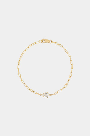 Mina Pear Bracelet | 18K Yellow Gold | Natasha Schweitzer