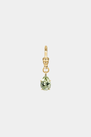Pear Mint Quartz Attachment | 9K Yellow Gold | Natasha Schweitzer