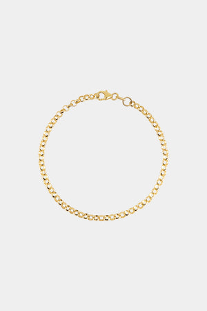 Small Chateau Bracelet | 9K Yellow Gold | Natasha Schweitzer