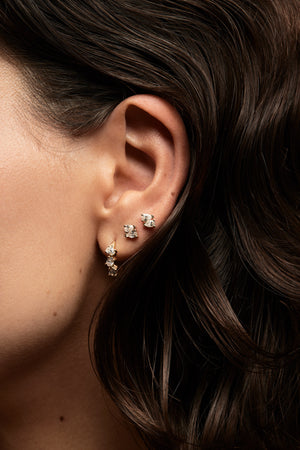 Verona Earrings | 18K White Gold | Natasha Schweitzer
