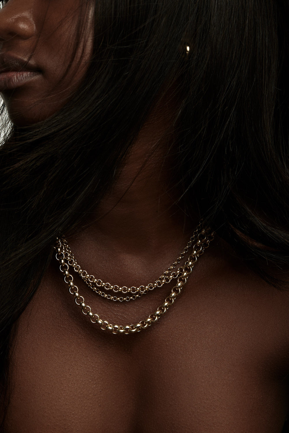 Medium Chateau Necklace | 9K White Gold| Natasha Schweitzer