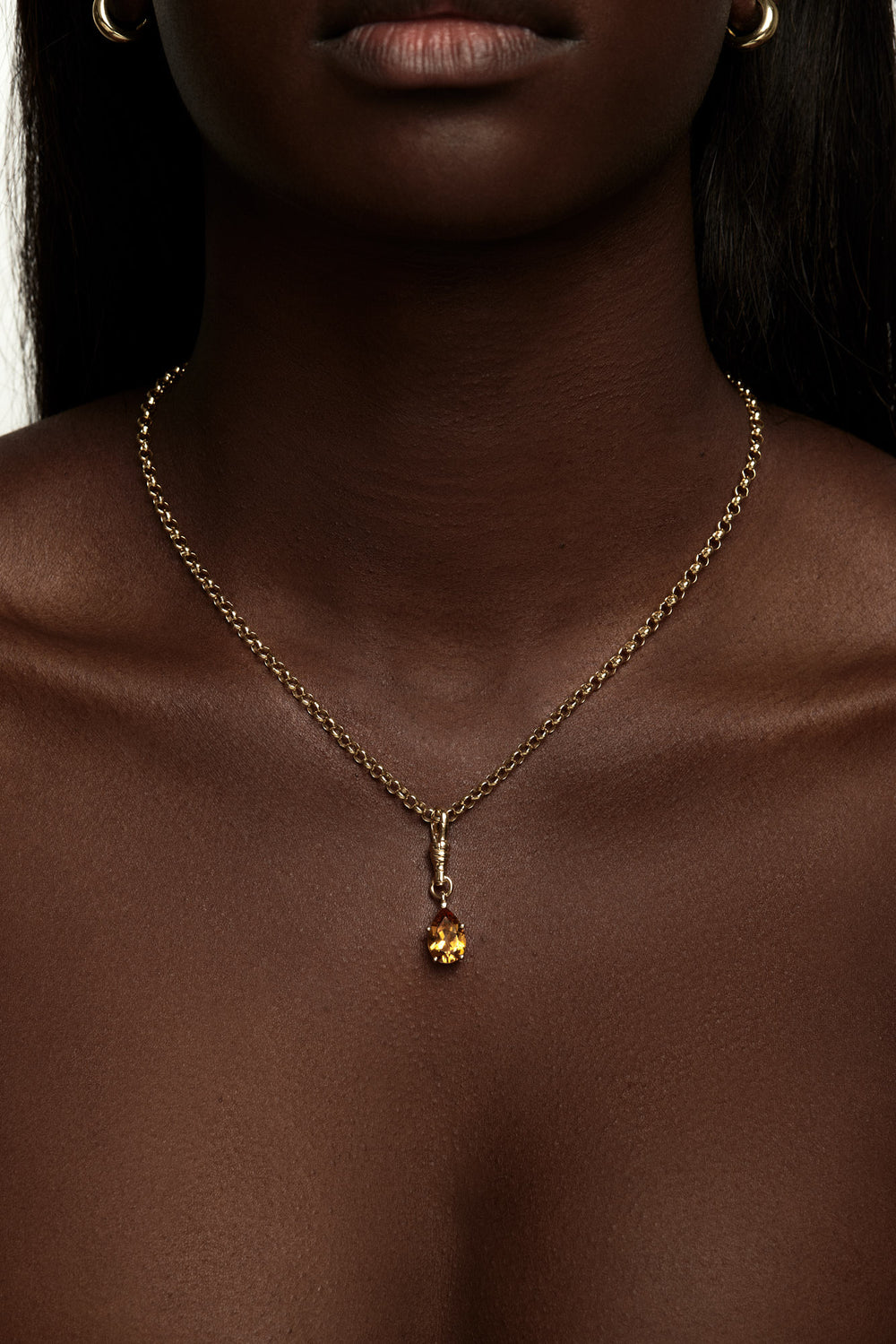 Small Chateau Necklace | 9K White Gold| Natasha Schweitzer