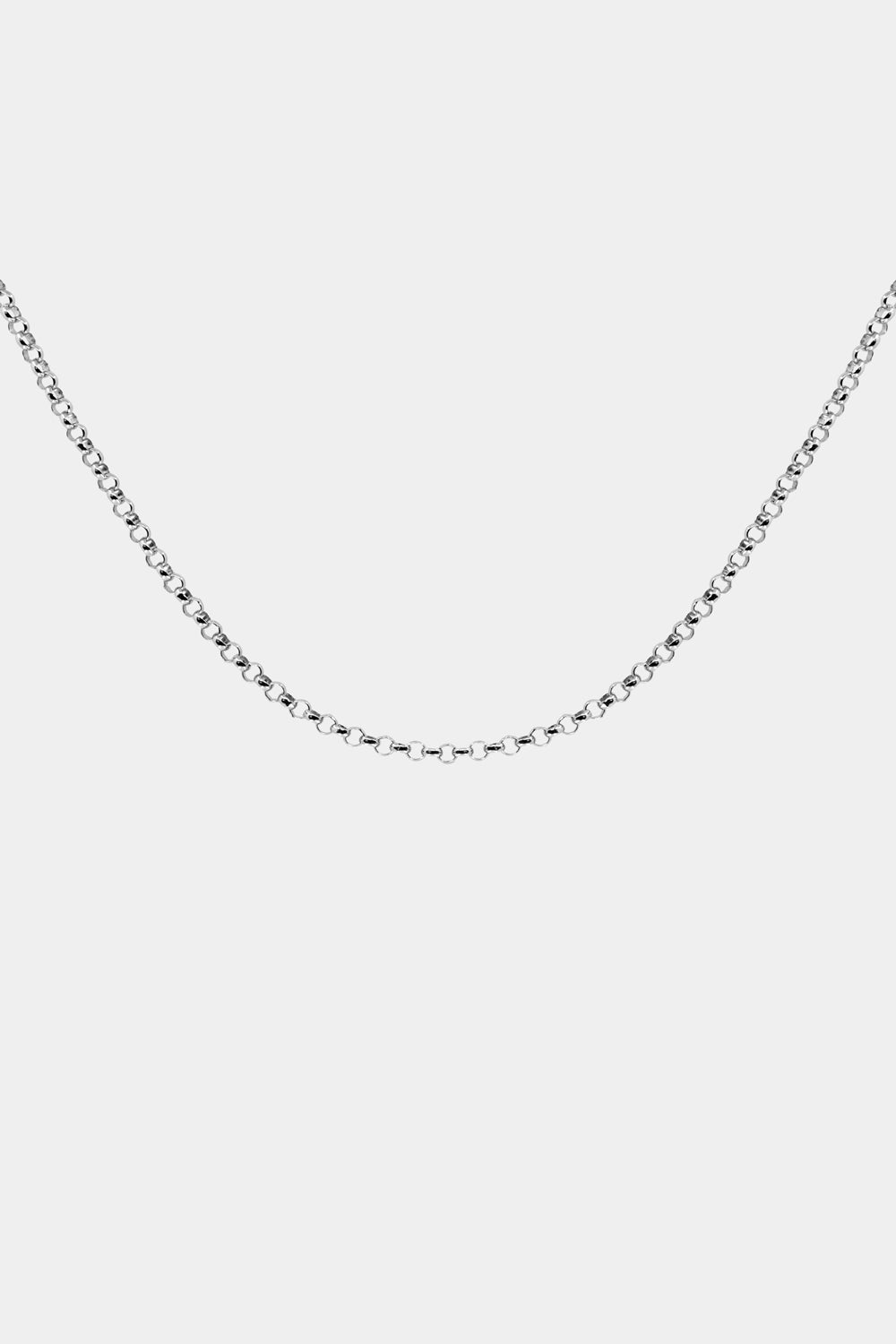 Small Chateau Necklace | 9K White Gold