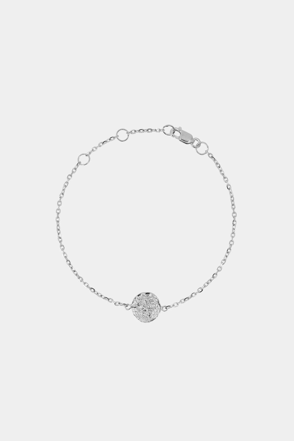 Coin Bracelet | Silver or 9K White Gold, More Options Available