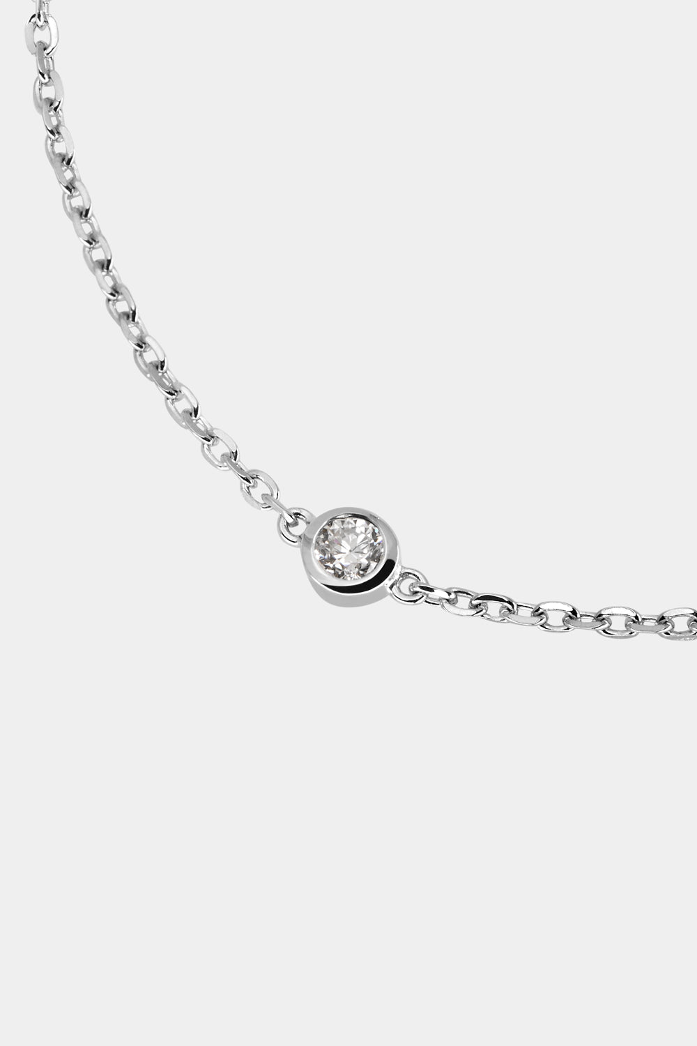 5 Diamond Bracelet | 9K White Gold| Natasha Schweitzer
