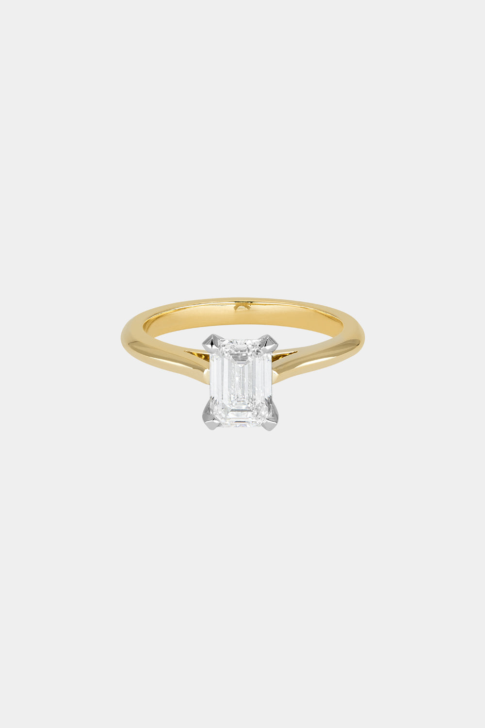 Emerald Diamond Ring | 18K Gold| Natasha Schweitzer