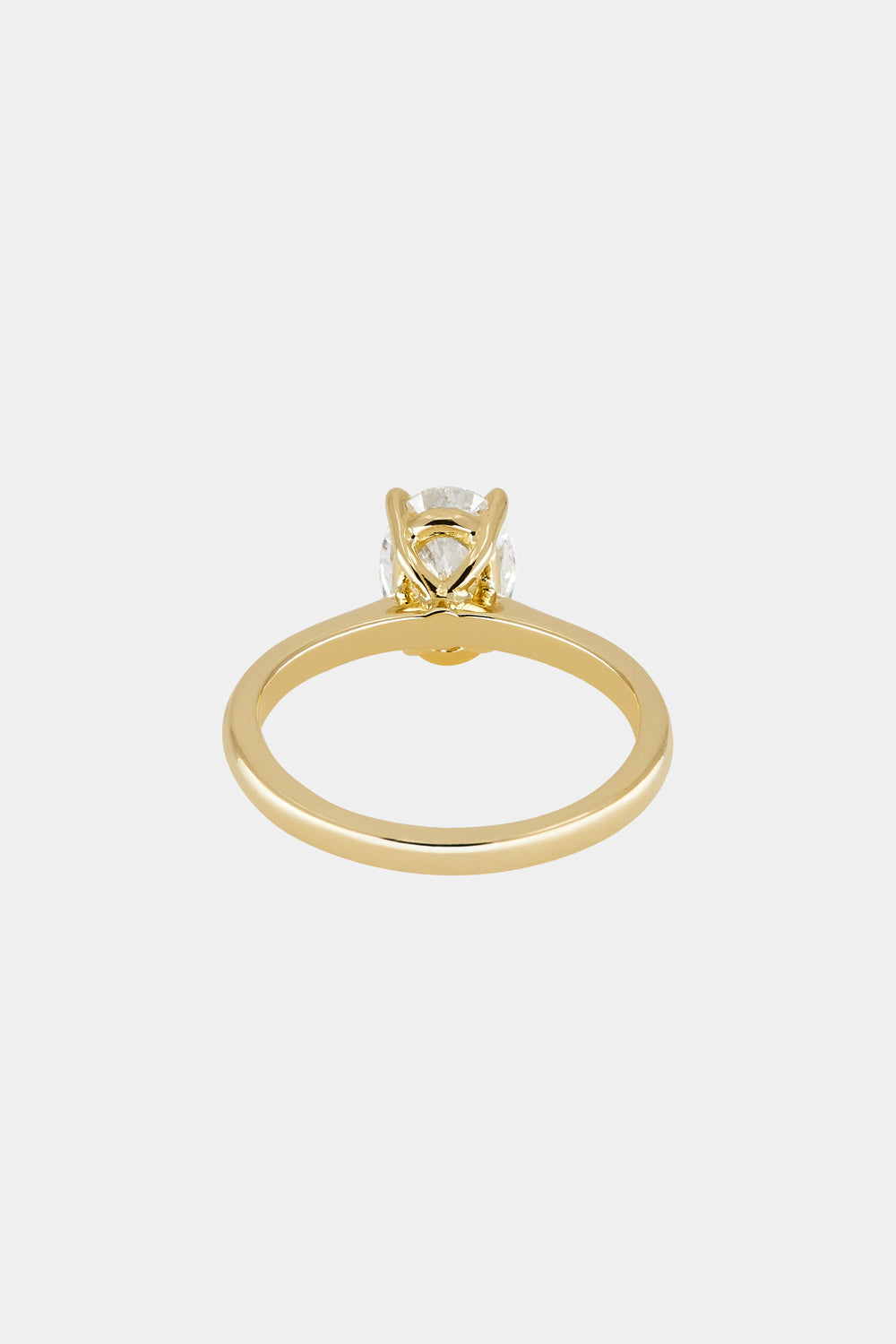 Oval Diamond Ring | 18K Gold| Natasha Schweitzer