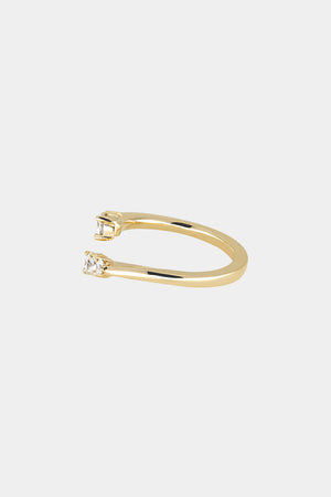 Janie Diamond Wrap Ring | Yellow Gold | Natasha Schweitzer