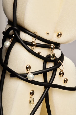 Vivienne Baroque Pearl Earrings | Silver | Natasha Schweitzer