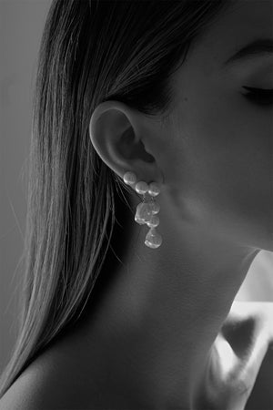 Amelia Earrings | Silver | Natasha Schweitzer