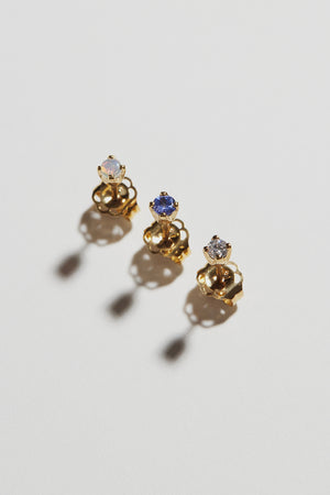 Birthstone Earrings | 9K Yellow Gold | Natasha Schweitzer