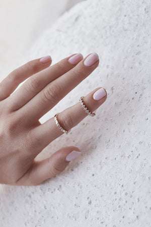 Diamond Baguette Ring | Yellow Gold | Natasha Schweitzer