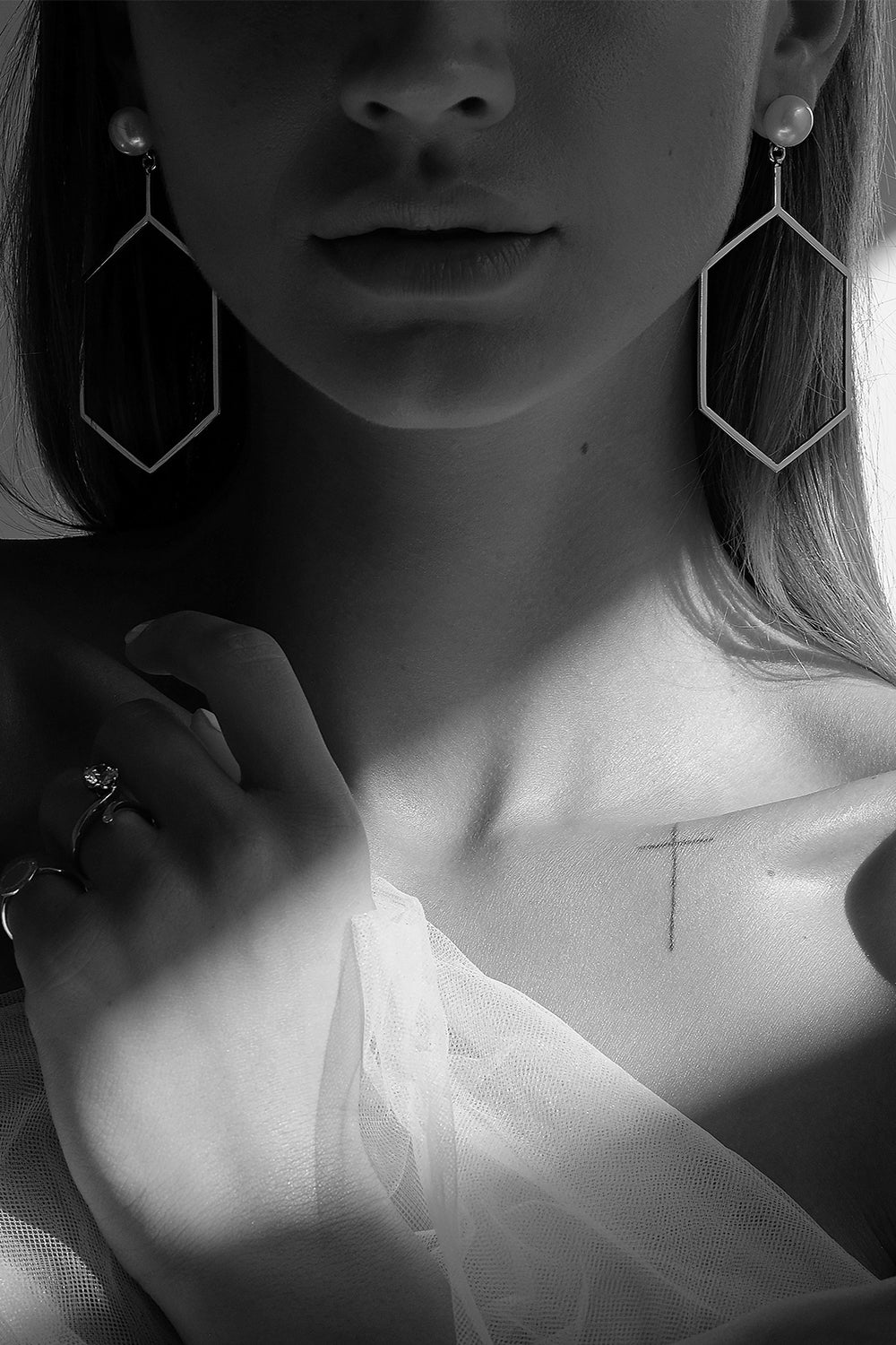 Foxy Earrings | Silver| Natasha Schweitzer