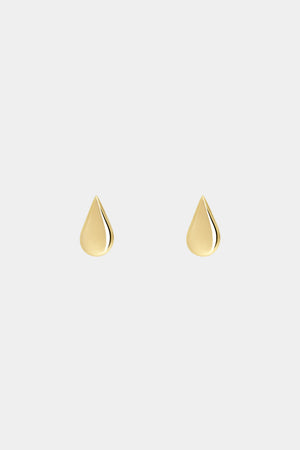 Pear Stud Earrings | 9K Yellow Gold | Natasha Schweitzer