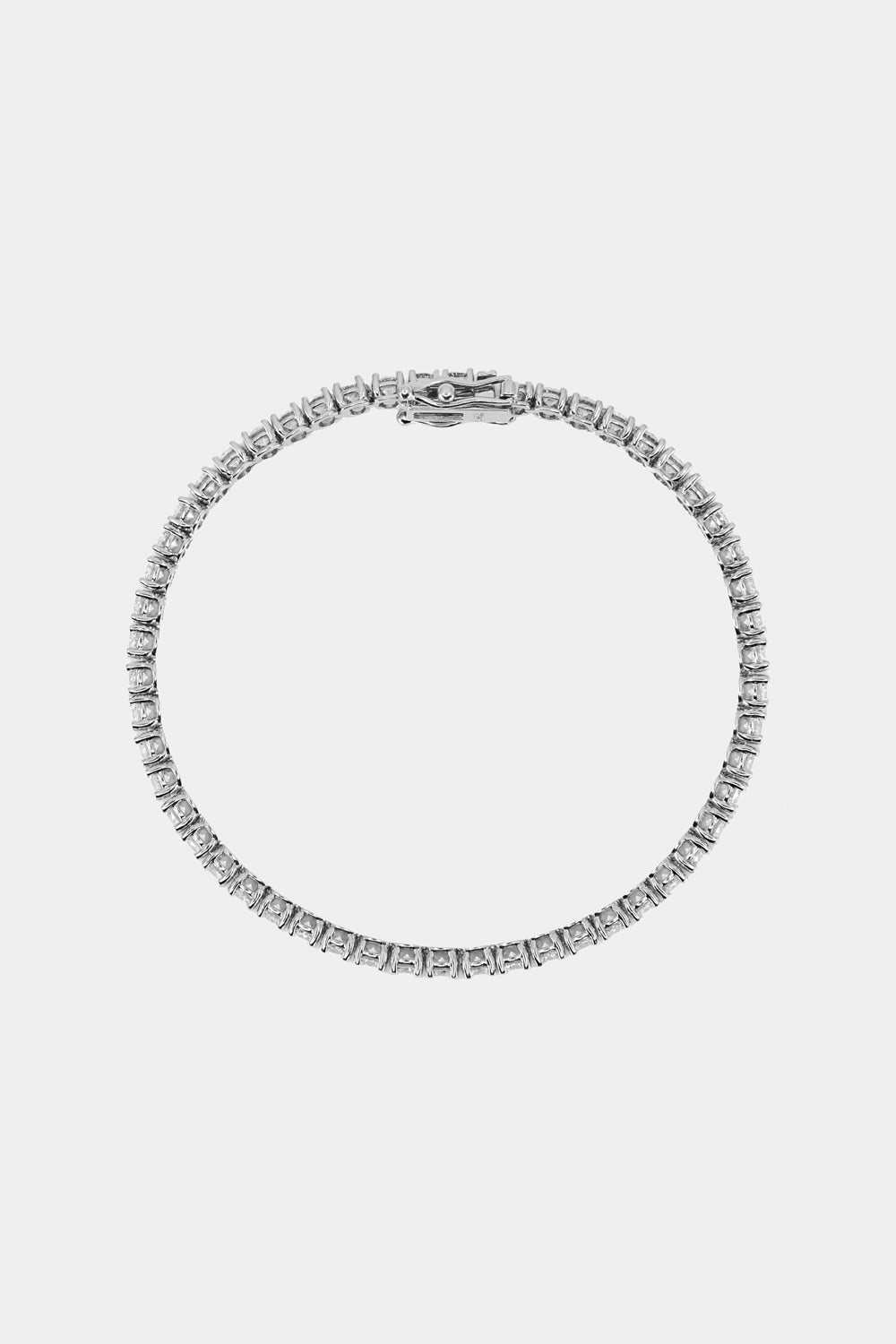 Tennis Bracelet .08ct | 18K White Gold| Natasha Schweitzer