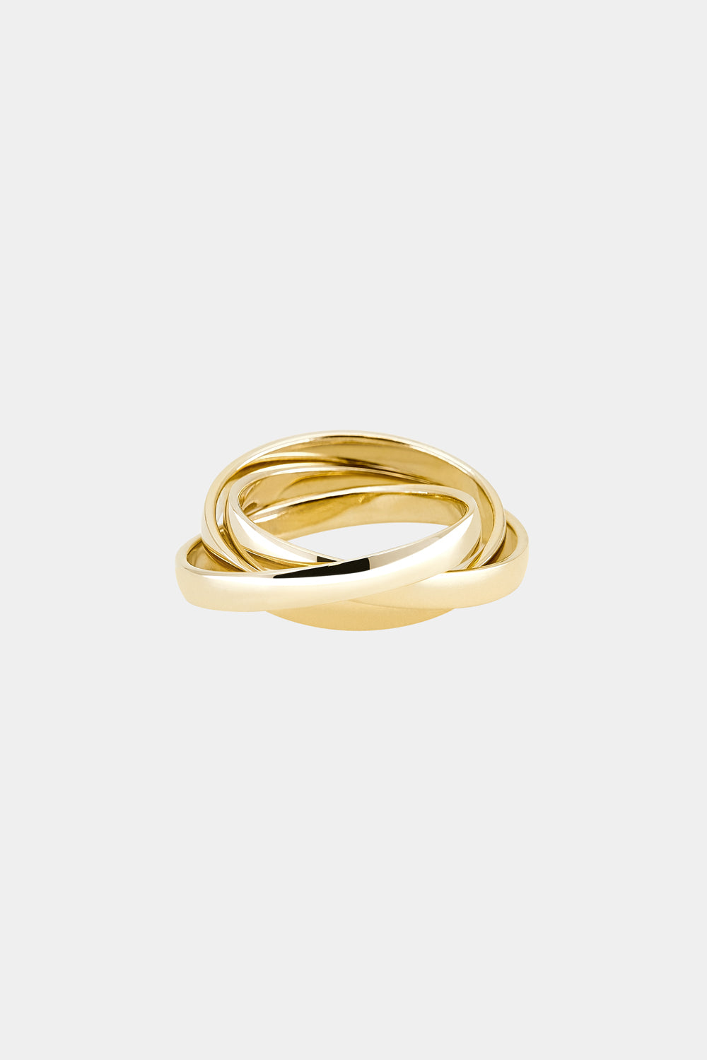 Sascha Triple Band Ring | 9K Yellow Gold