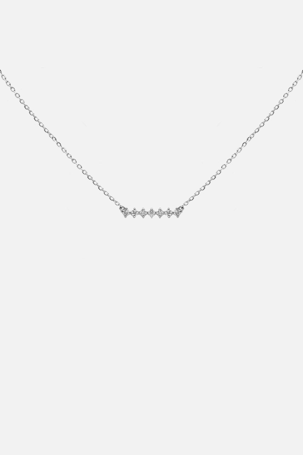 Buttercup Diamond Necklace | 18K White Gold| Natasha Schweitzer