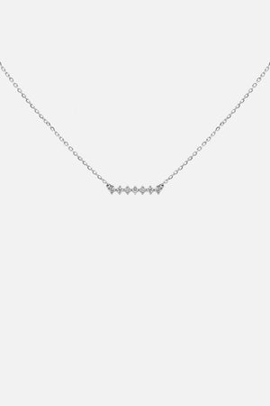 Buttercup Diamond Necklace | 18K White Gold | Natasha Schweitzer