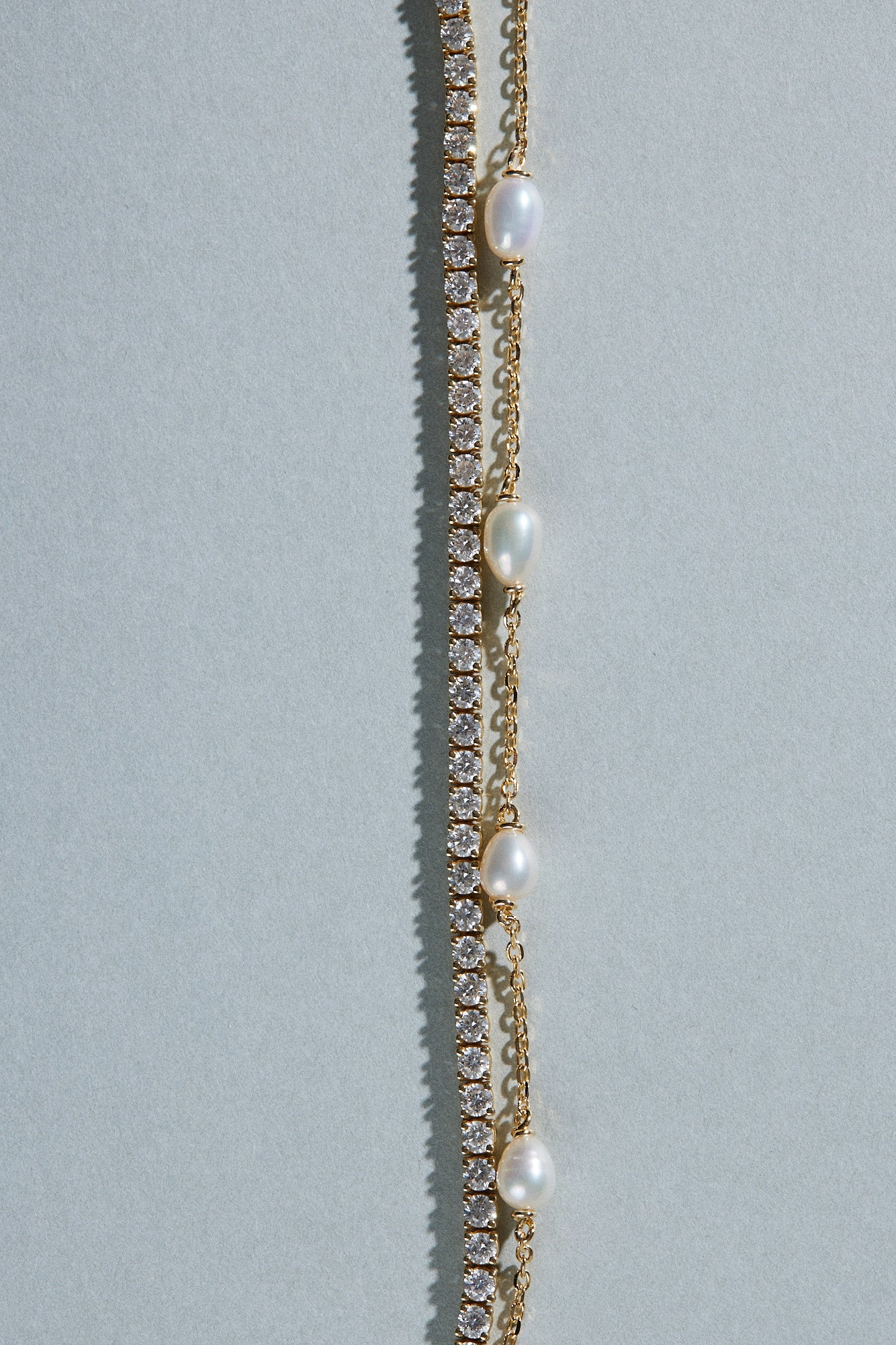 Oval Pearl Bracelet | Silver| Natasha Schweitzer