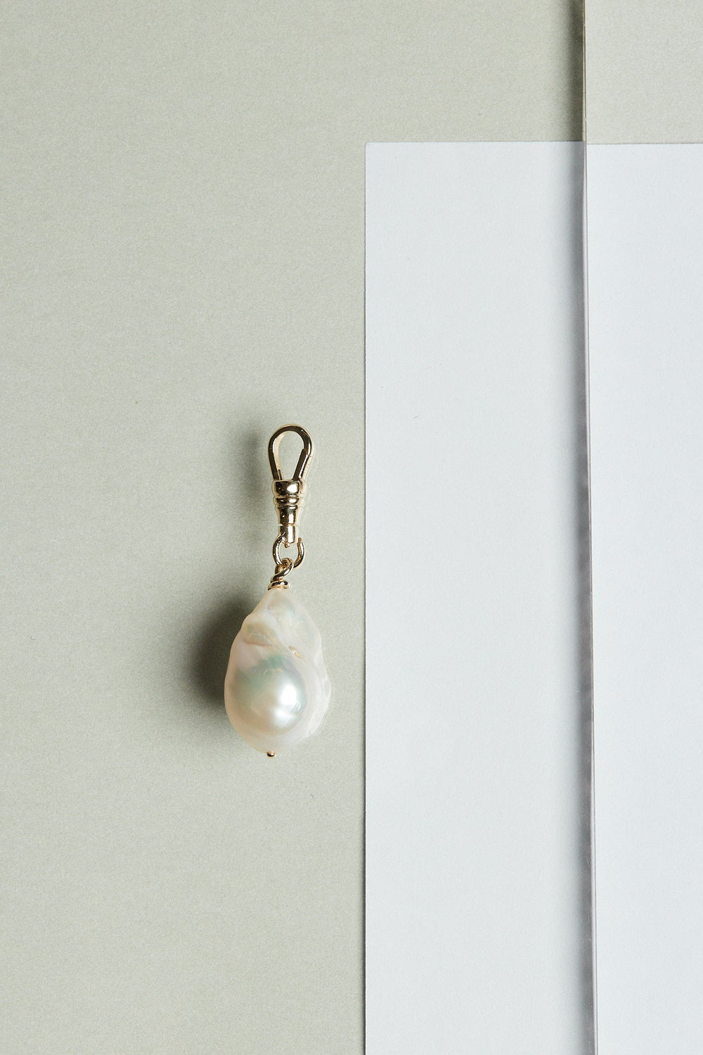 Baroque Pearl Attachment | 9K Yellow Gold| Natasha Schweitzer