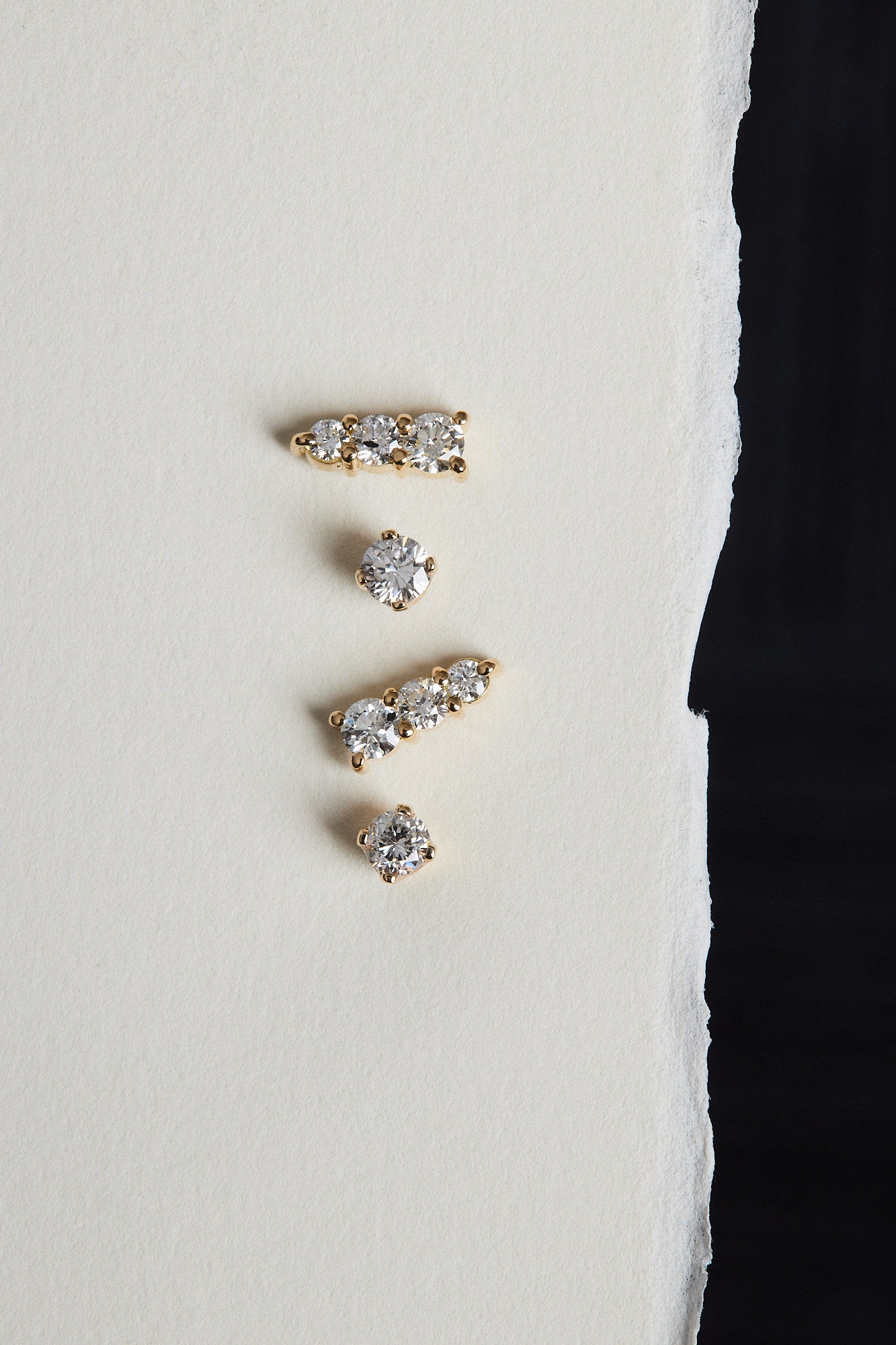 Aurora Stud | 18K Yellow Gold| Natasha Schweitzer