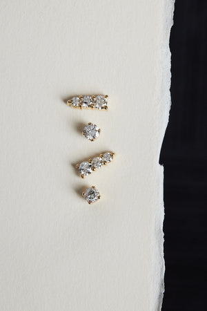 Aurora Stud | 18K Yellow Gold | Natasha Schweitzer