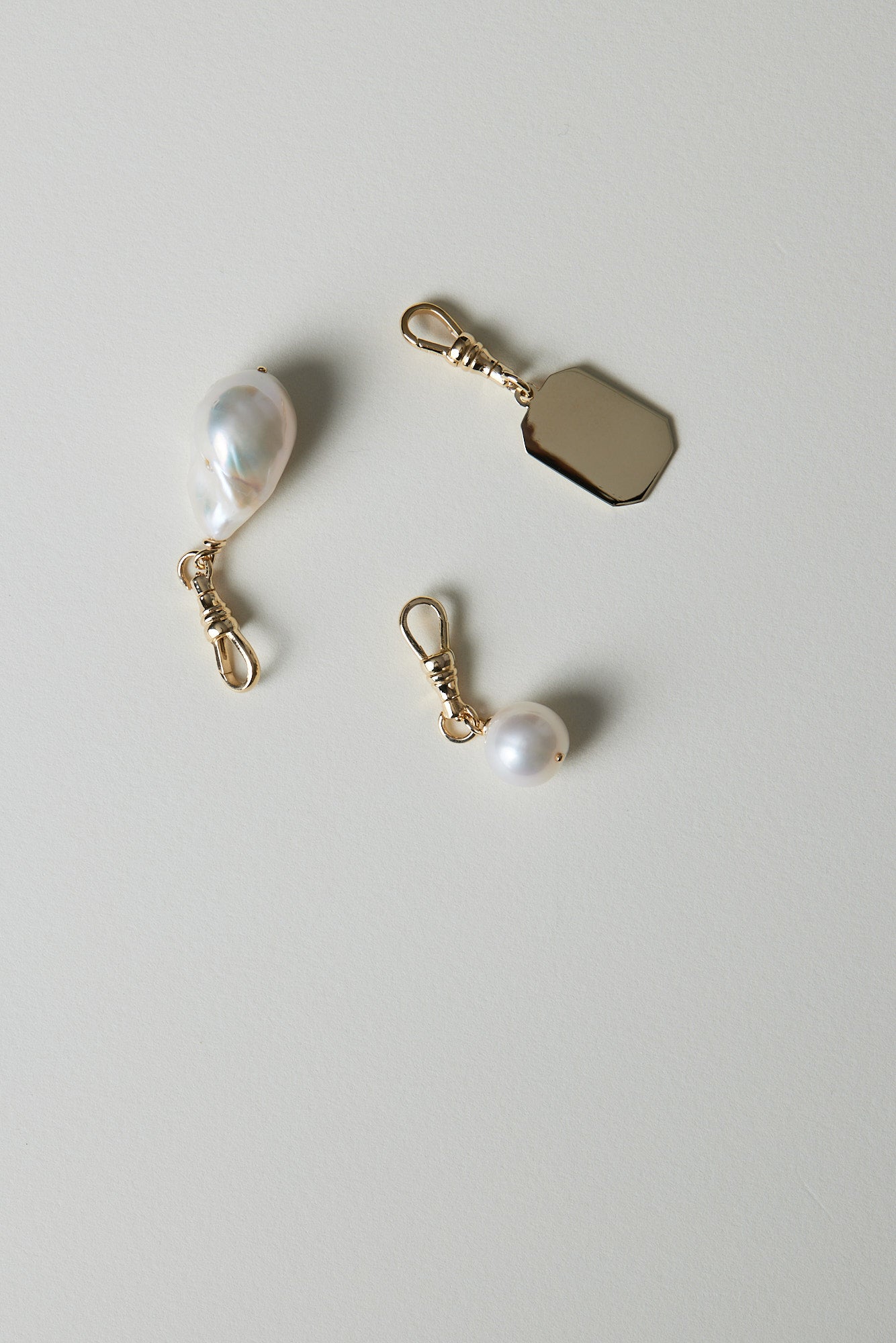 Round Pearl Attachment | 9K Yellow Gold| Natasha Schweitzer
