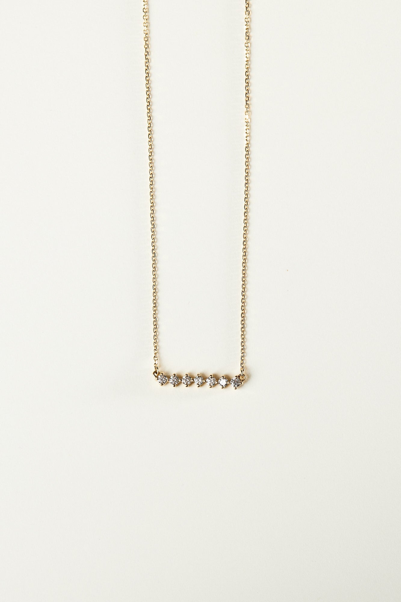 Buttercup Diamond Necklace | 18K White Gold| Natasha Schweitzer