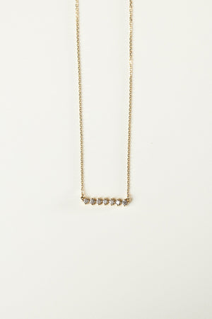 Buttercup Diamond Necklace | 18K White Gold | Natasha Schweitzer