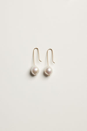 Stella Baroque Pearl Earrings | Silver | Natasha Schweitzer