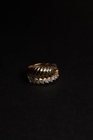 Gisele Ring | 9K Yellow Gold | Natasha Schweitzer