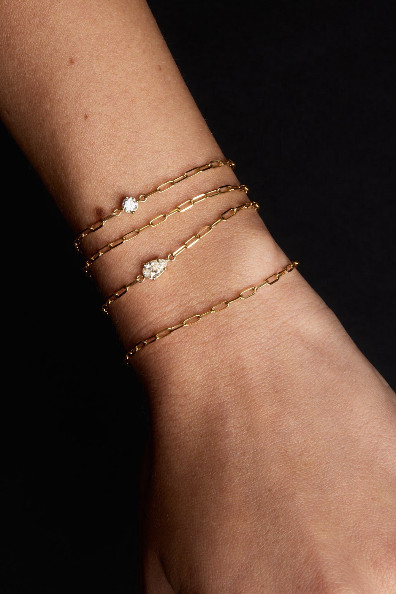 Mina Bracelet | 9K Yellow or Rose Gold| Natasha Schweitzer