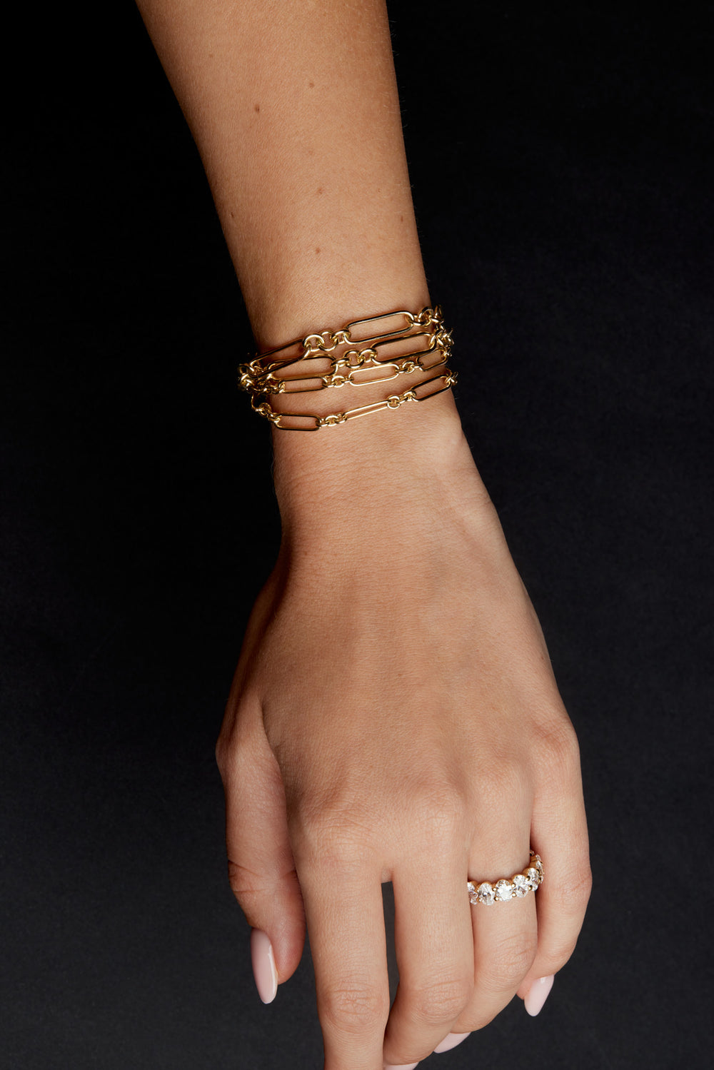 Mini Lennox Bracelet | 9K Yellow or Rose Gold| Natasha Schweitzer