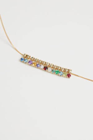 Birthstone Necklace | 9K Rose Gold | Natasha Schweitzer