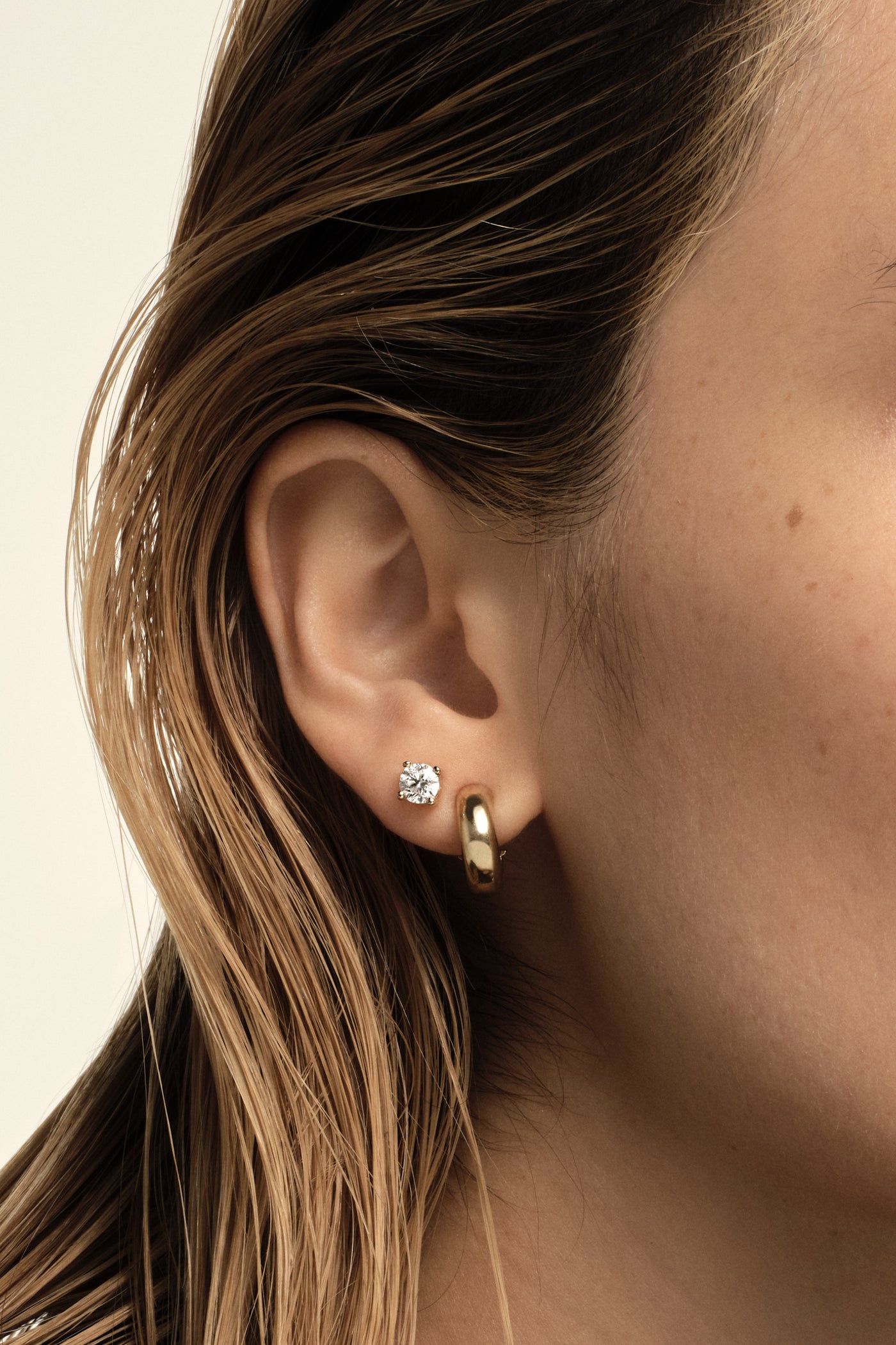Tallows Hoops | 9K Yellow Gold