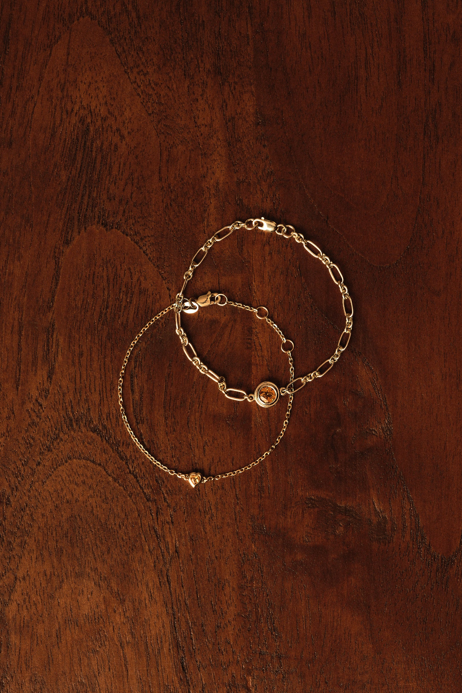 Roma Round Gemstone Bracelet | Yellow Gold, More Options Available| Natasha Schweitzer