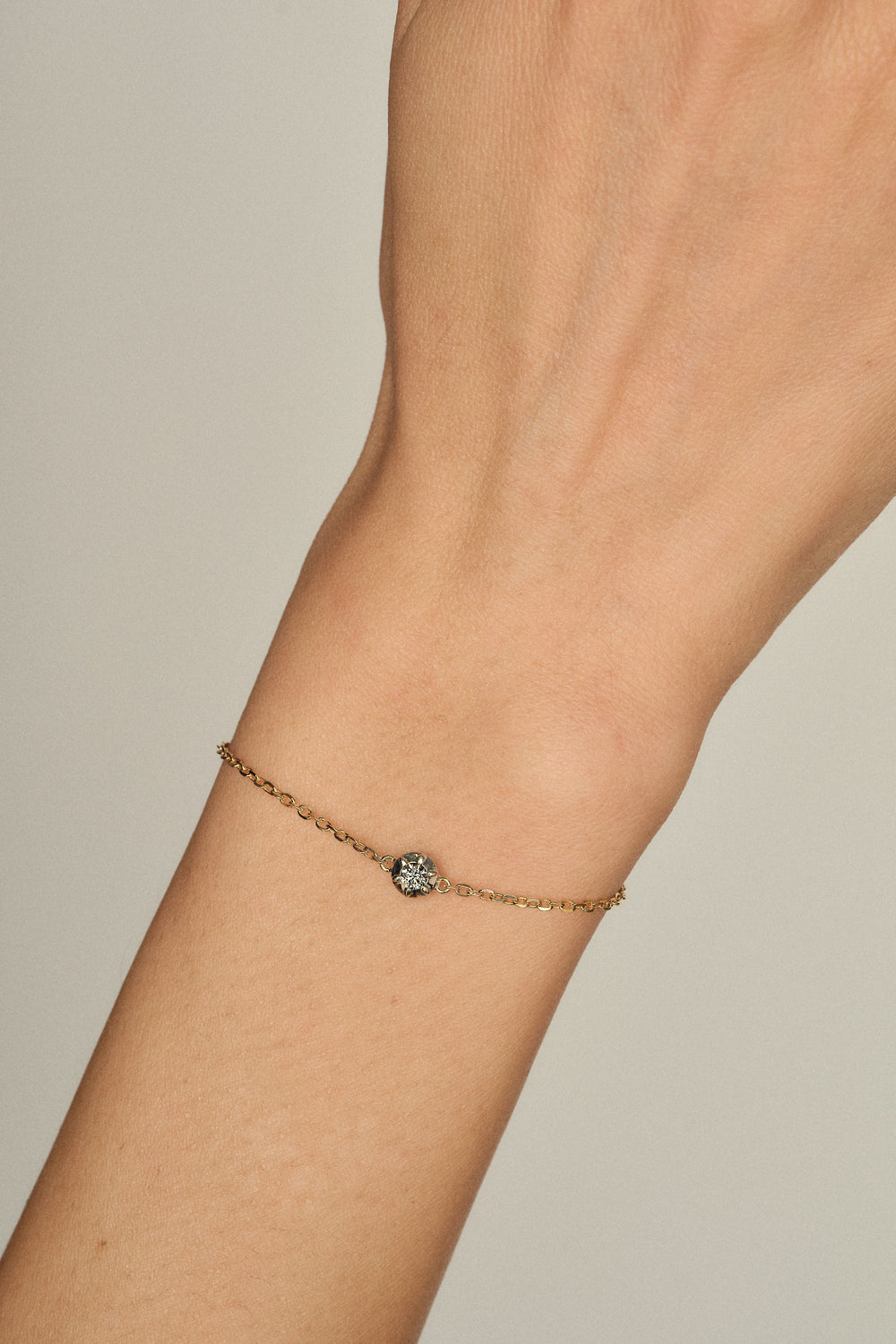 Elsa Diamond Bracelet | 9K White Gold| Natasha Schweitzer