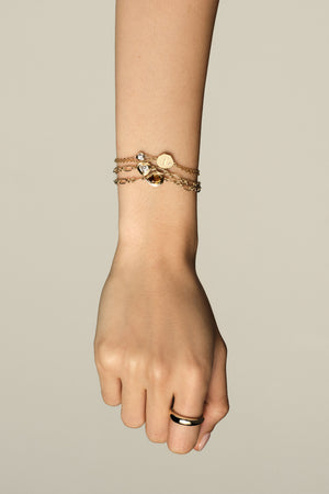 Roma Pear Gemstone Bracelet | Yellow Gold | Natasha Schweitzer