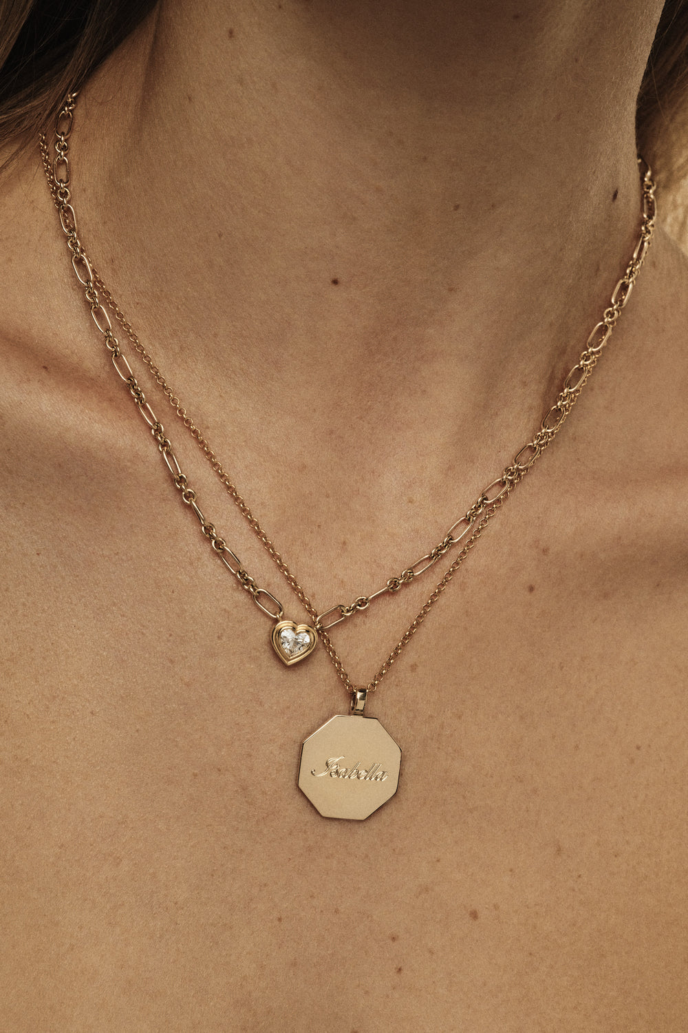 Mini Chateau Necklace | Silver