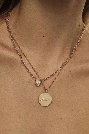 Mini Chateau Necklace | 9K Yellow Gold | Natasha Schweitzer