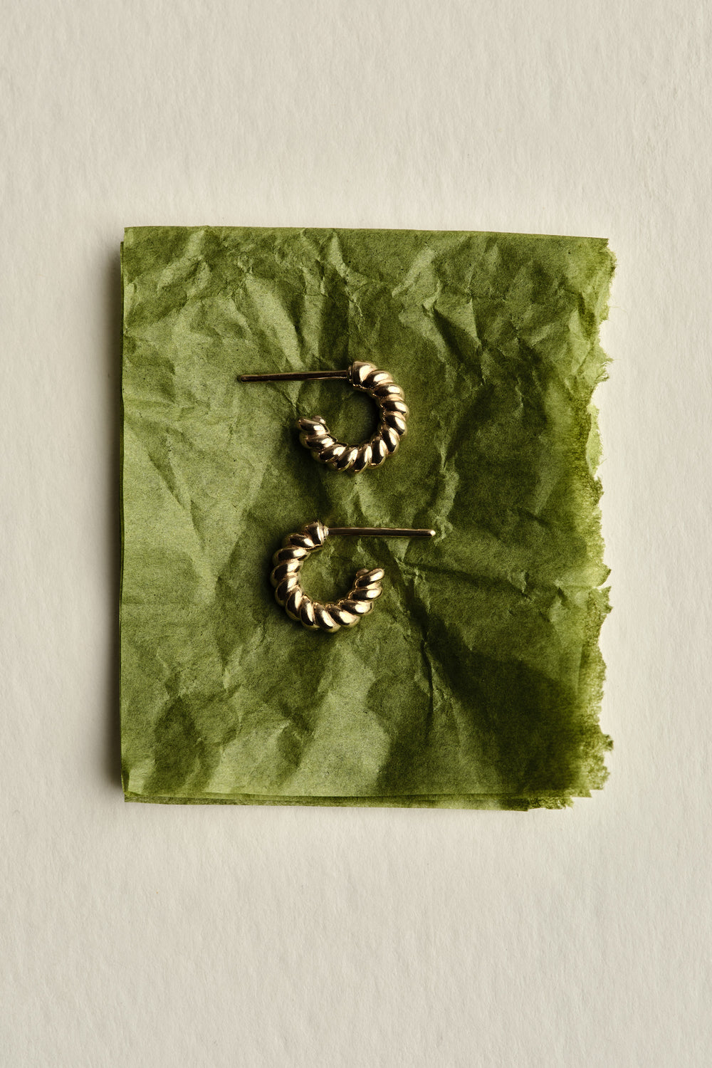 Twist Hoops | Silver| Natasha Schweitzer