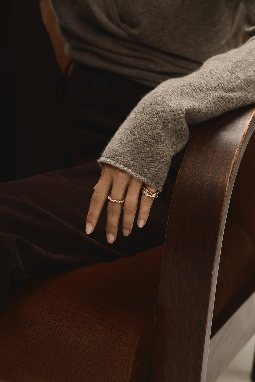 Cecilia Diamond Ring | Yellow Gold| Natasha Schweitzer