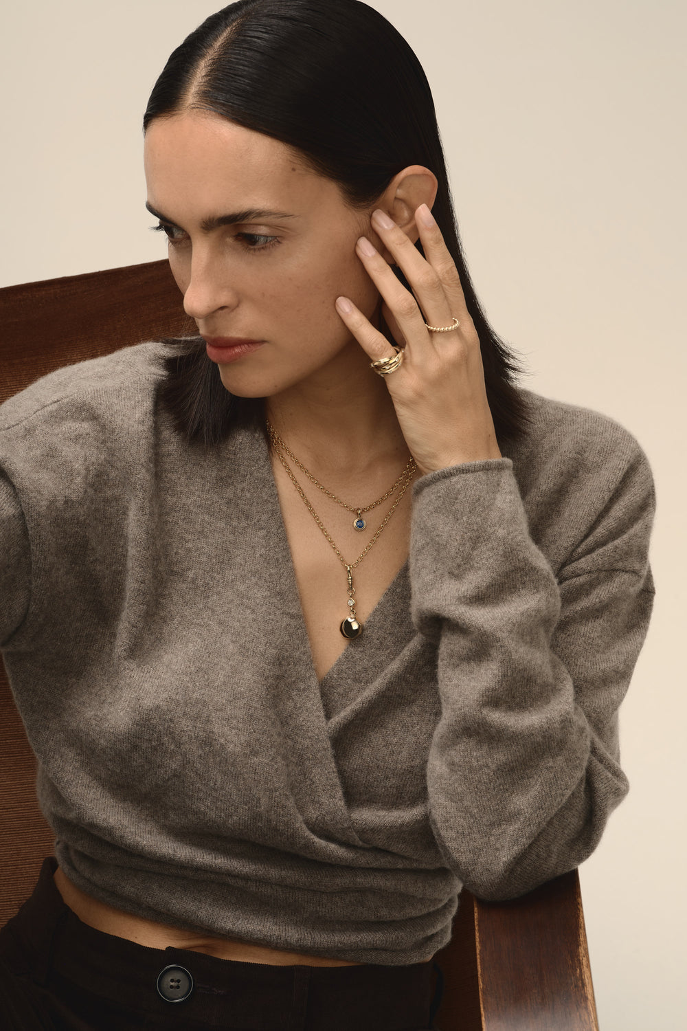 Cecilia Diamond Ring | Yellow Gold| Natasha Schweitzer