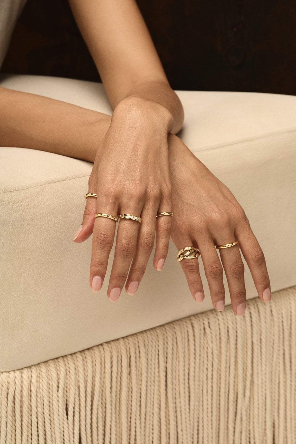 Cecilia Diamond Ring | White Gold| Natasha Schweitzer