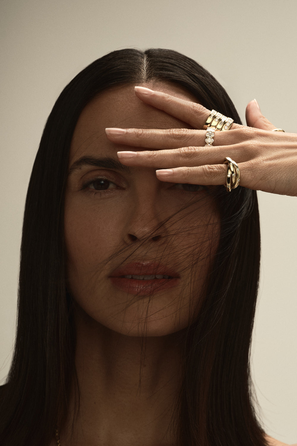 Cecilia Diamond Ring | Yellow Gold| Natasha Schweitzer