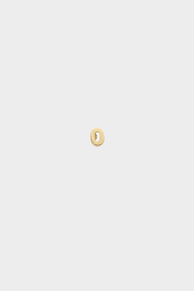 Number Stud | 9K Yellow Gold| Natasha Schweitzer