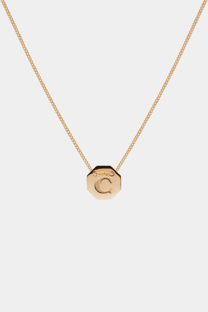 NATASHA SCHWEITZER | Necklaces | Letter Necklace 9K Gold | Initial