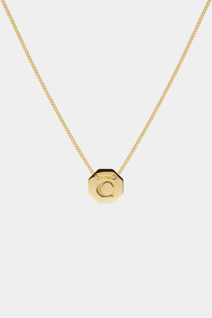 NATASHA SCHWEITZER | Necklaces | Letter Necklace 9K Gold | Initial